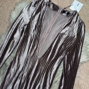 Front opening dress